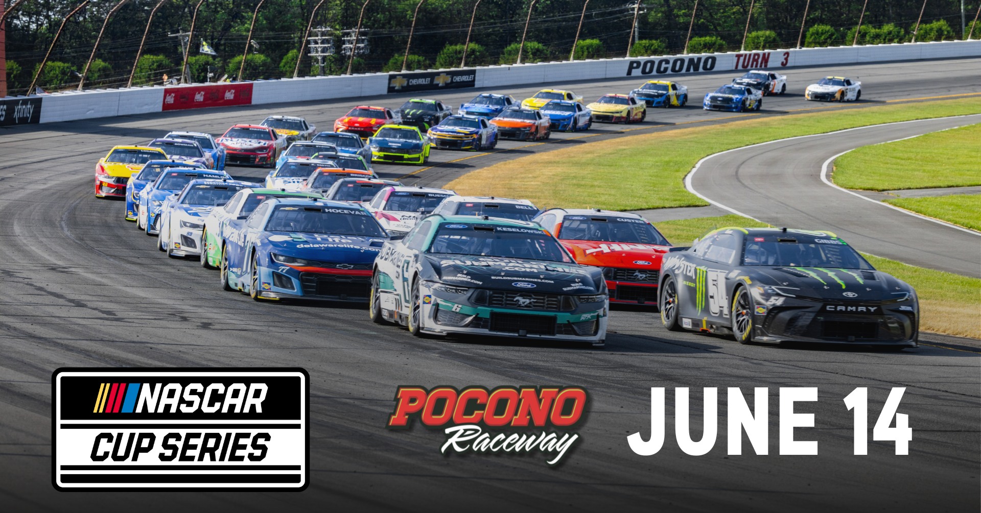 NASCAR Cup Series Race at Pocono Raceway