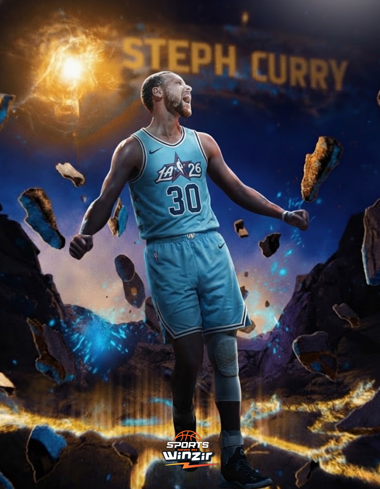 Steph Curry has arrived to 2026 NBA All-Stars in Los Angeles. ?
