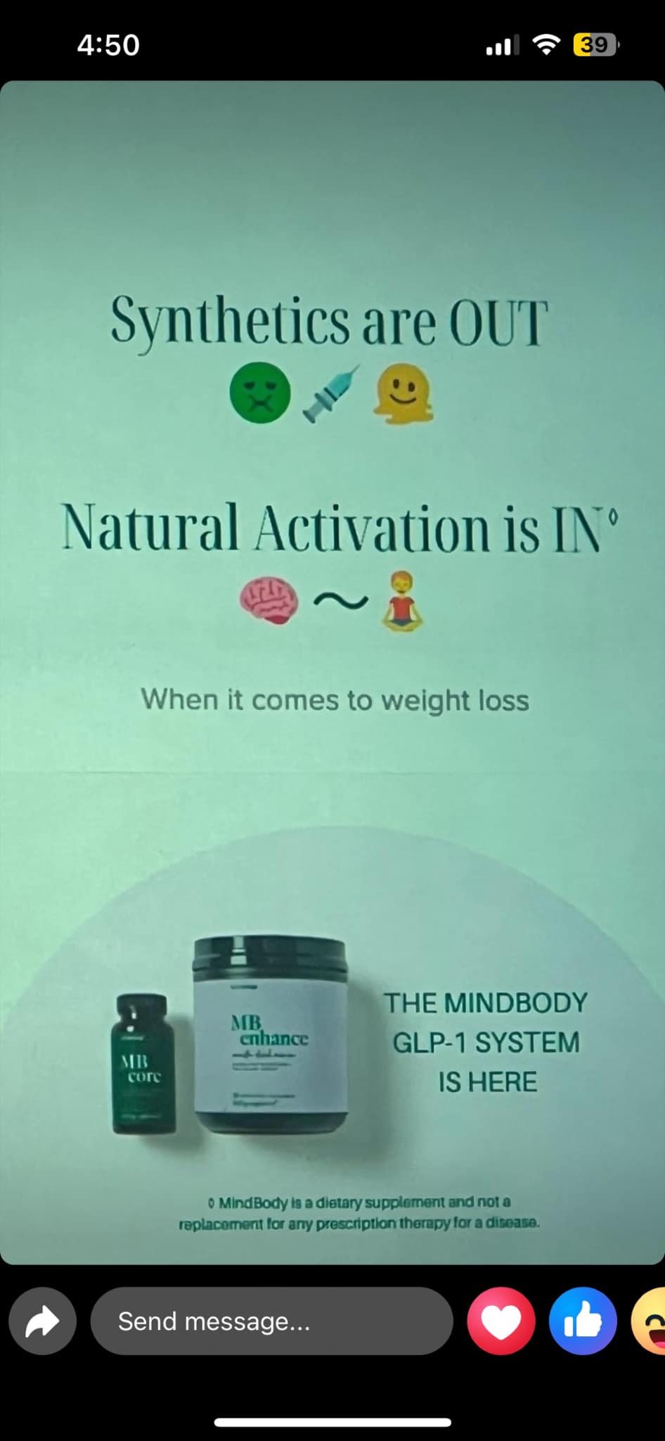 mindbody glp 1 activator The GLP-1 System: Sustainable Weight Loss Without a Prescription LifeVantage MindBody GLP-1 System, Natural