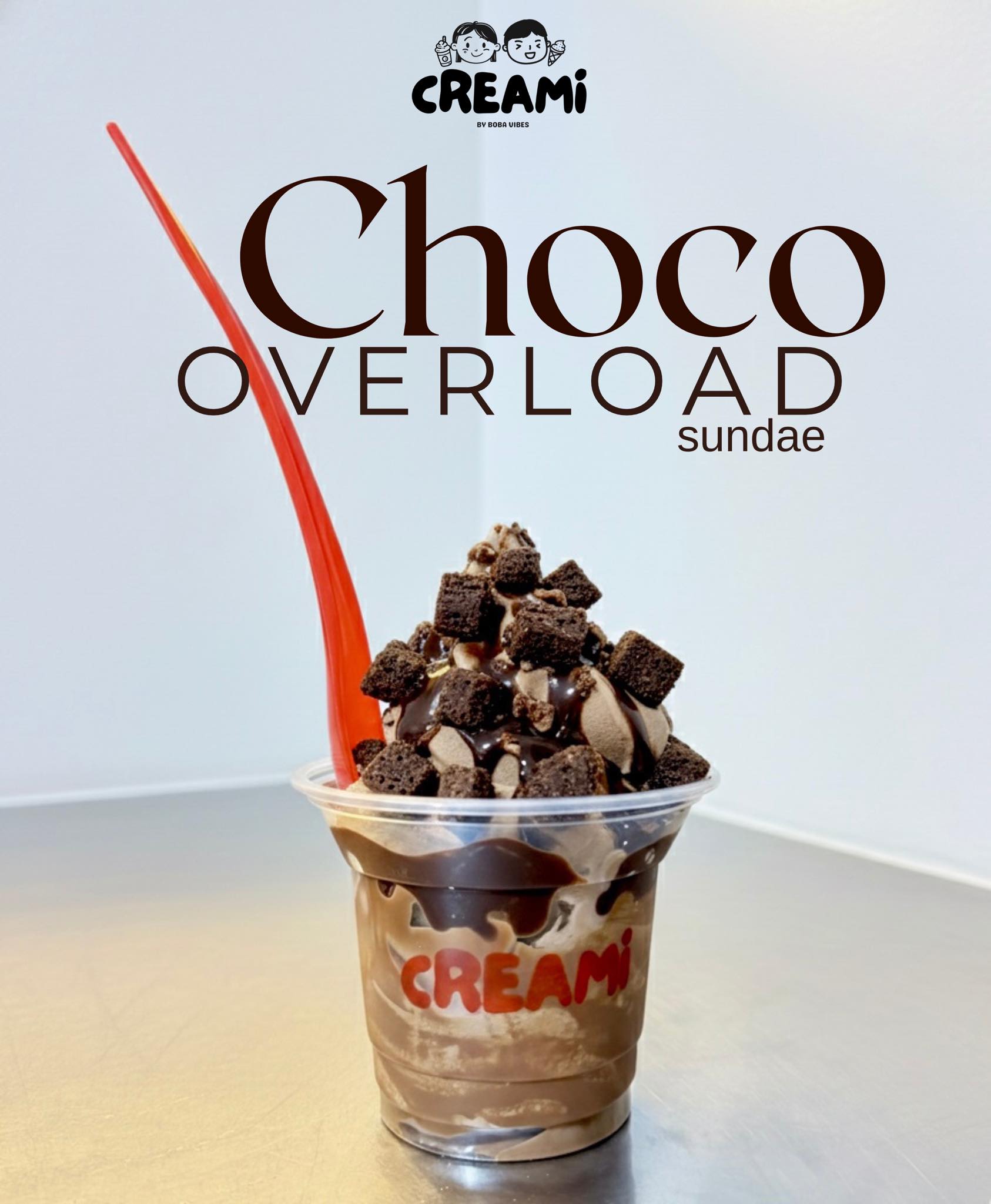 CREAMi - The Famous Choco Overload Sundae 🍫 📍 We are... | Facebook
