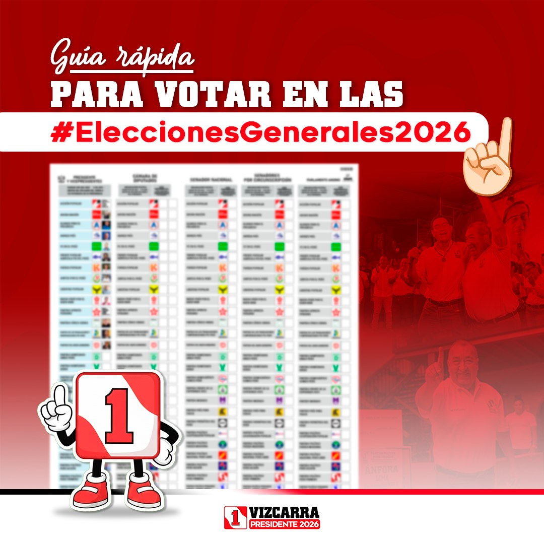 Perú Primero - #EleccionesGenerales2026 ¡ATENCIÓN, PERÚ... | Facebook