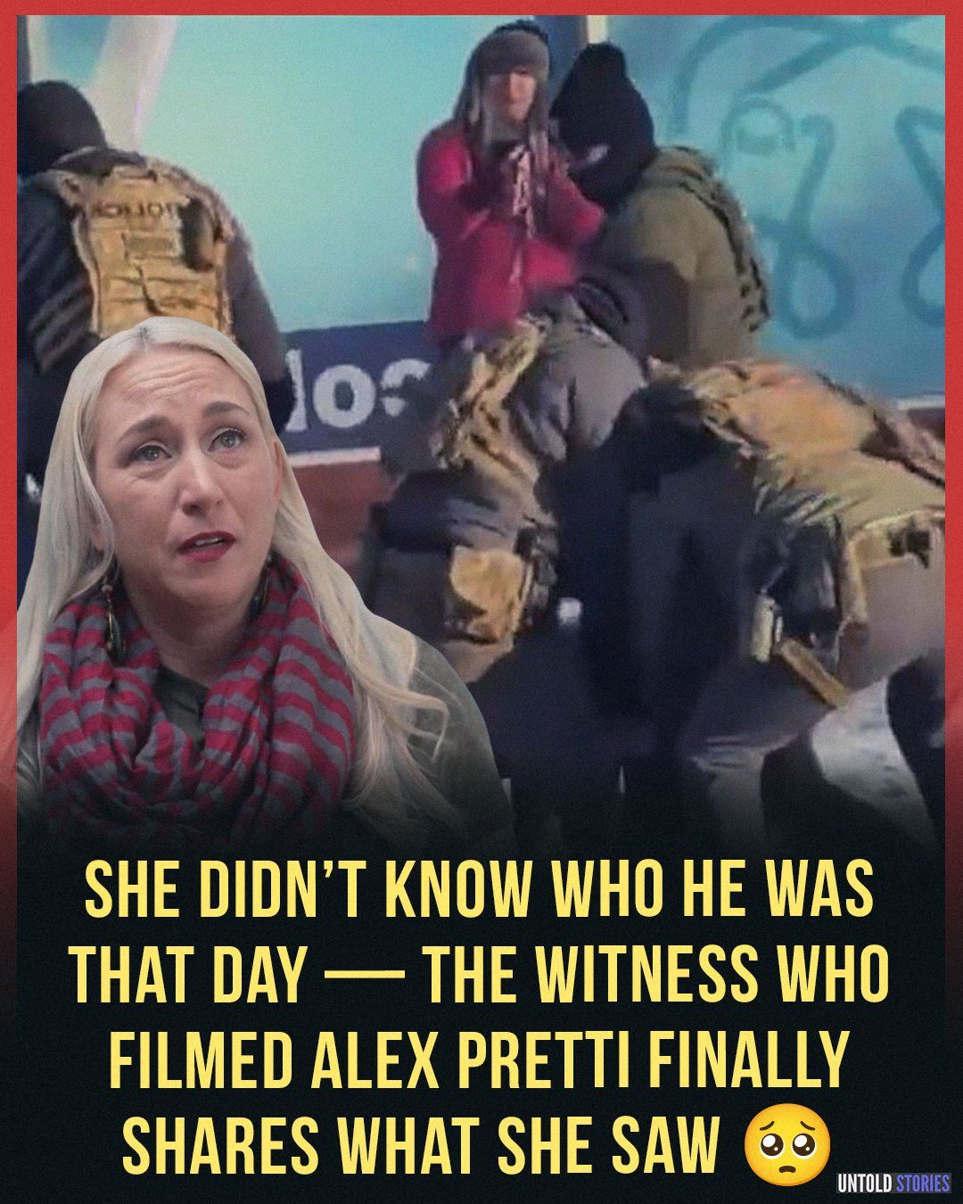 Untold - A woman who captured one of the most shared recordings from ...