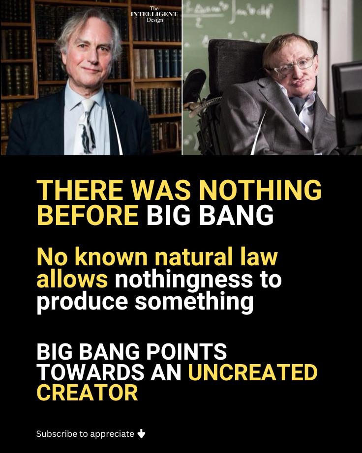 The Intelligent - Before the Big Bang, there was no space, no time, no ...