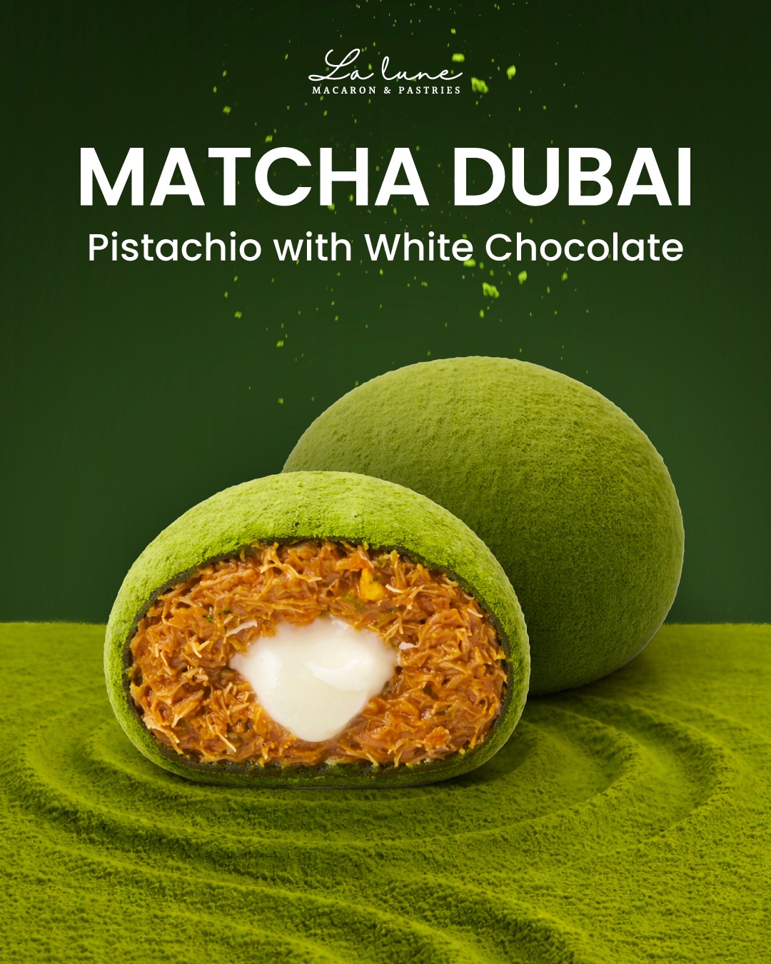 La - MATCHA DUBAI CHEWY COOKIE 🧆🍵 💚 มัทฉะเลิฟเวอร์ต้องชิ้นนี้ ดูไบ ...