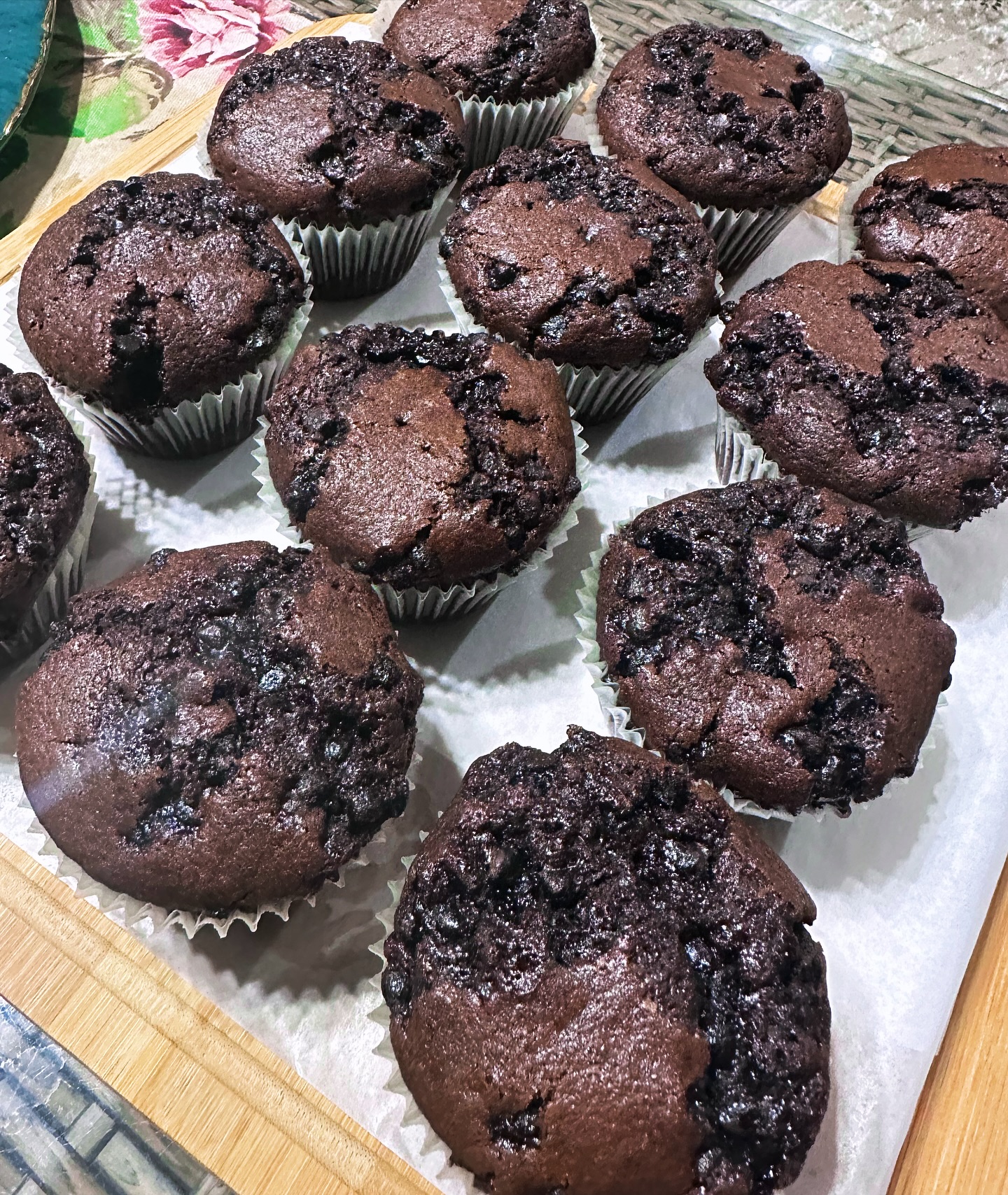 Champa - These Super Moist Double Chocolate Muffins are the proof that ...