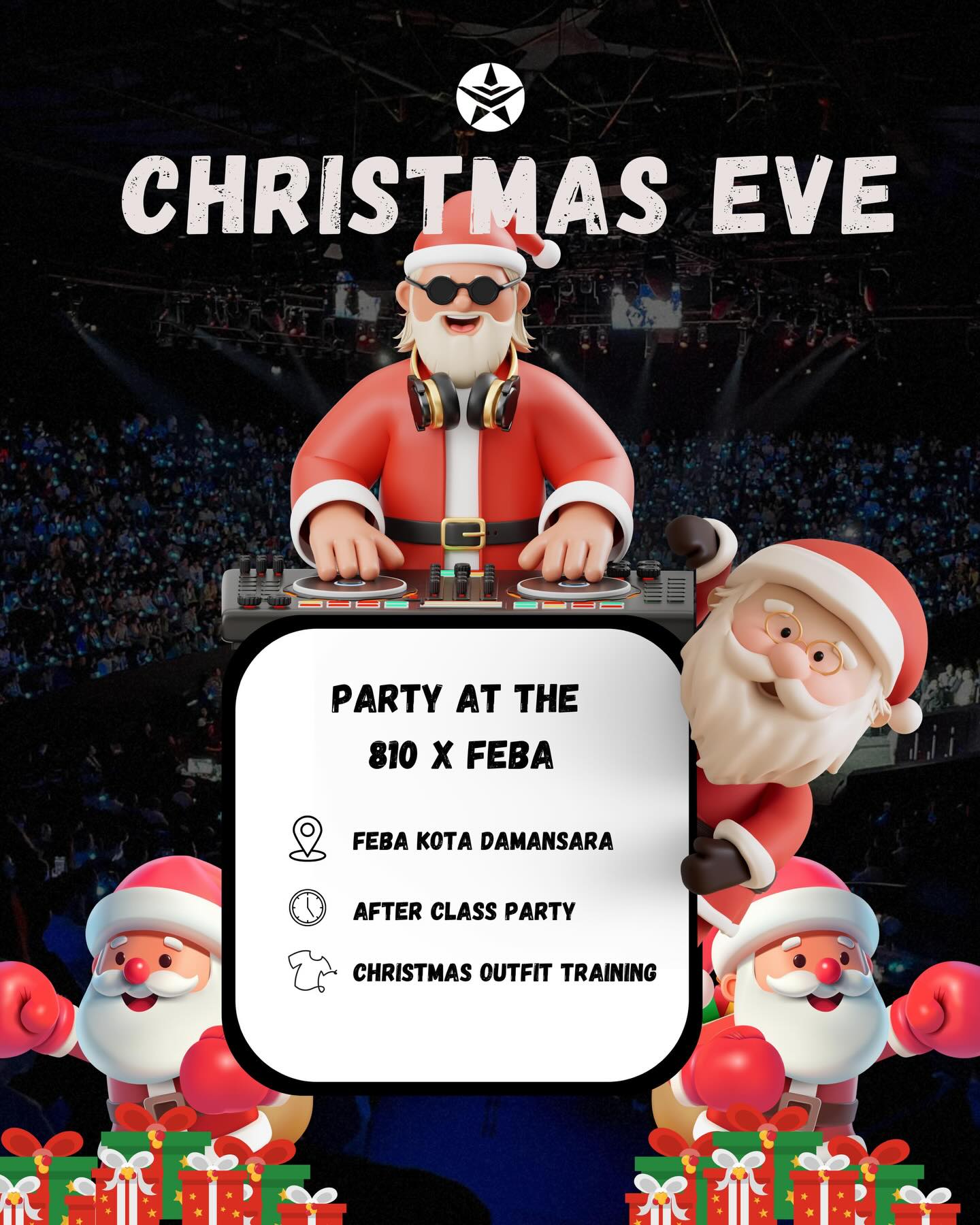 FEBA - 24 Dec — Christmas Eve.🎄 Train first. Party after. 🥳 Show up ...