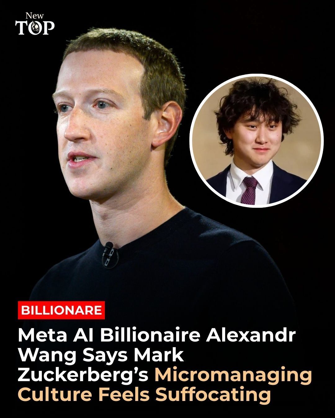 New - Meta’s billionaire AI star Alexandr Wang reportedly expressed ...