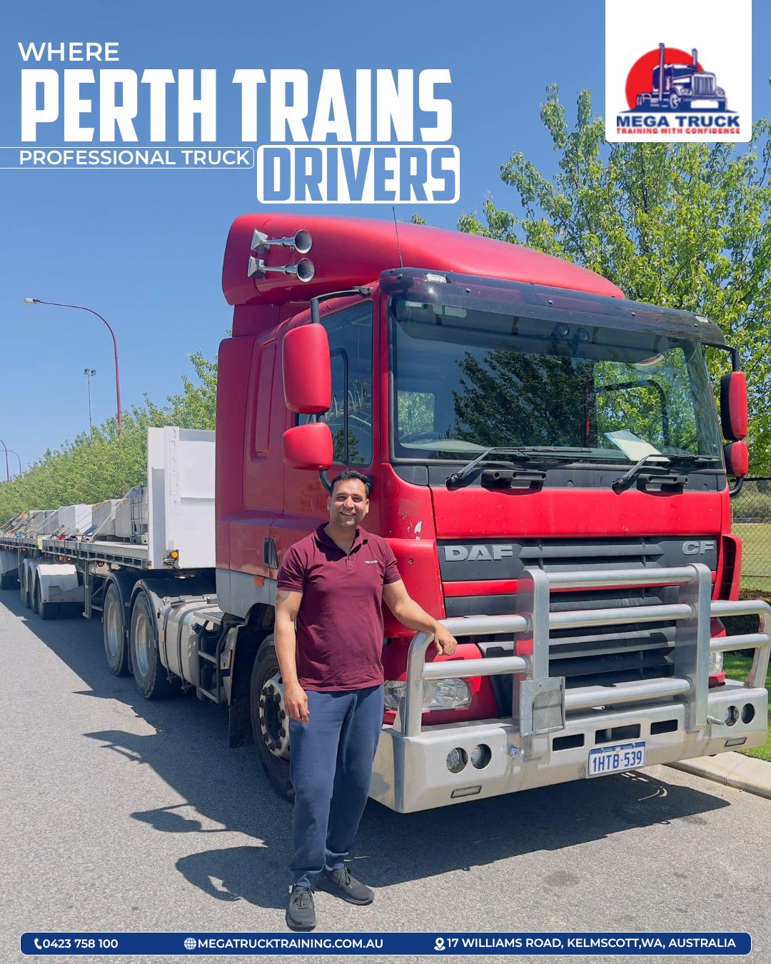 Master the road in Perth!... - Mega Truck Training Perth | Facebook