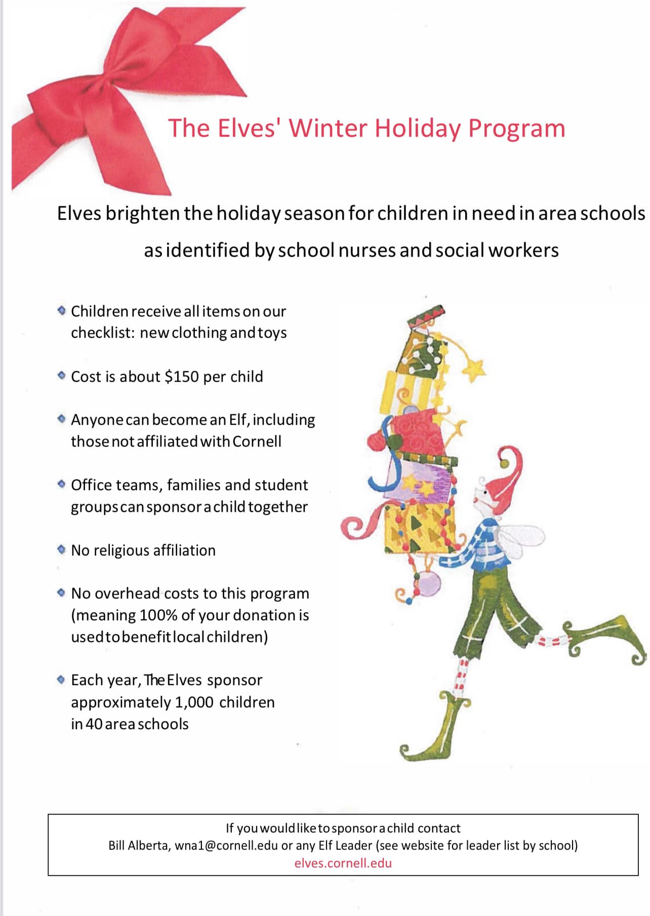 Cornell Elves Program