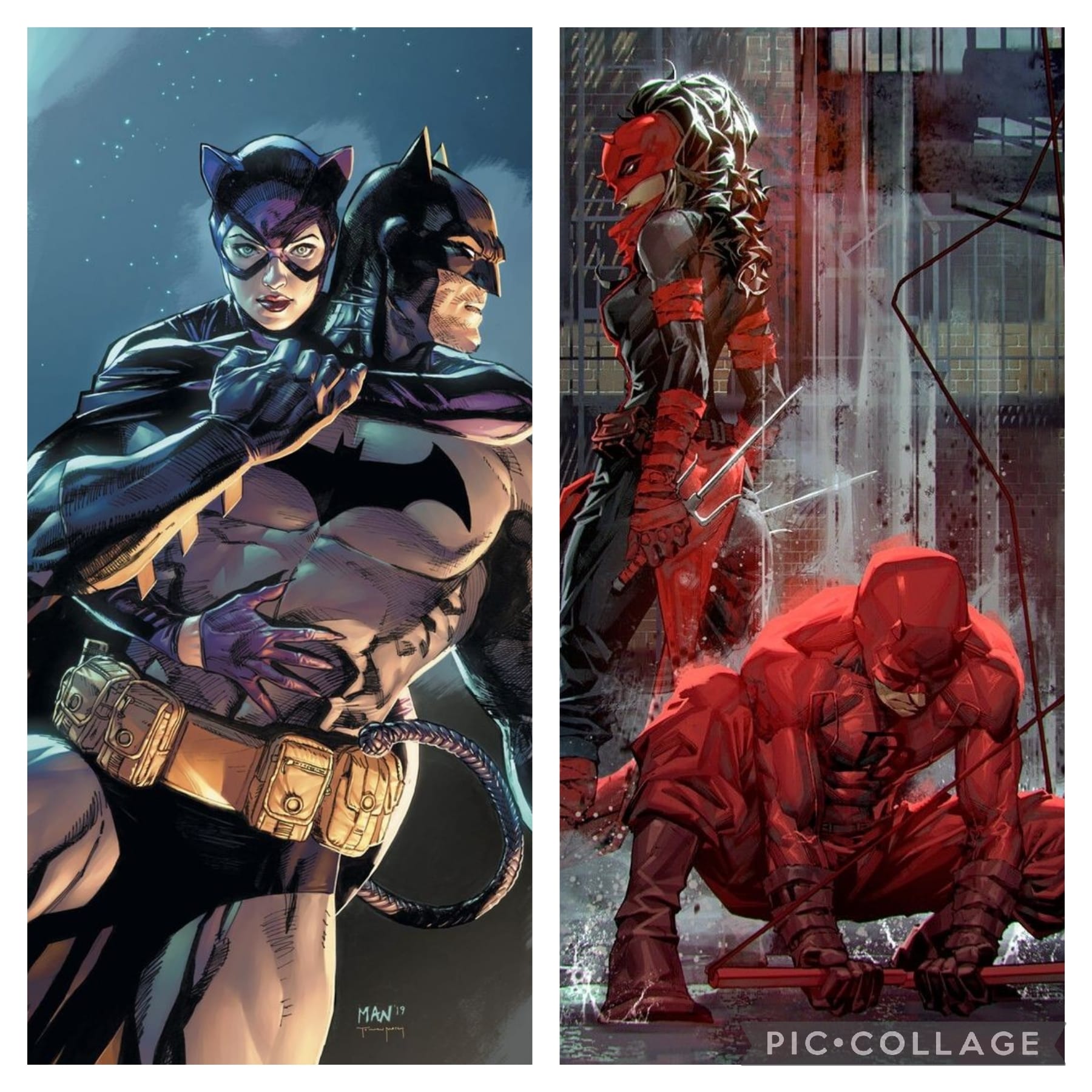 In a game of Cat and Mouse, best 2/3 wins. Batman & Catwoman vs 