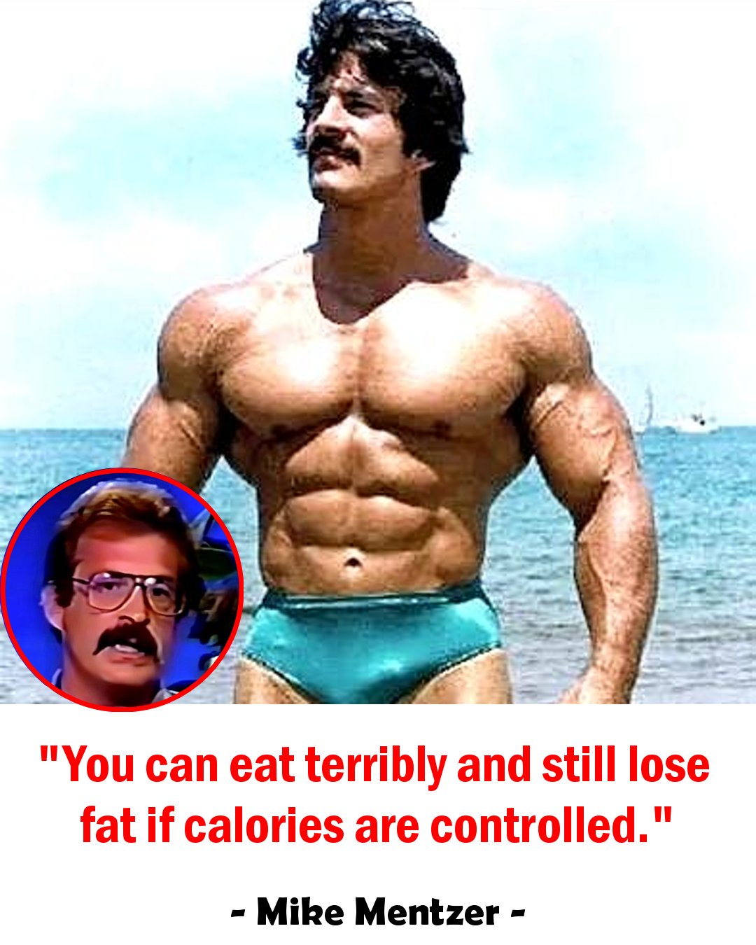 Mike Mentzer reduced fat loss to its most basic truth calories  