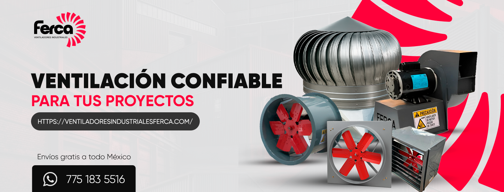 Ventiladores Industriales Ferca | Apan