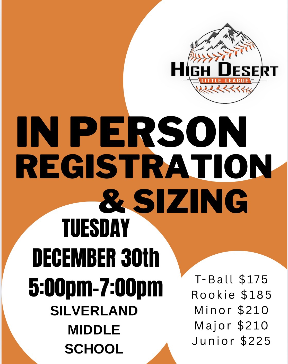 HDLL In Person Registration