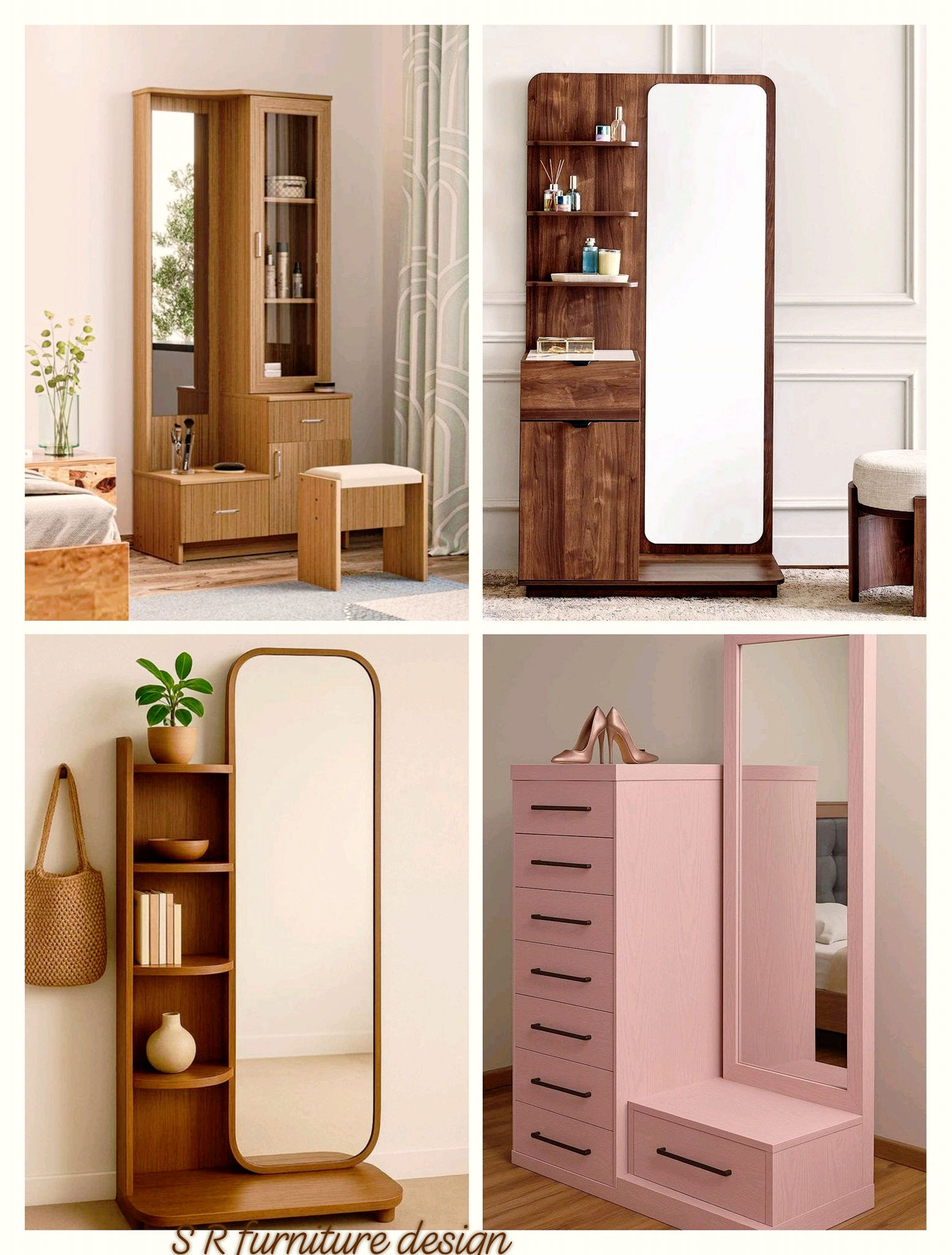 Beautiful small dressing table design 💘💘💘💘