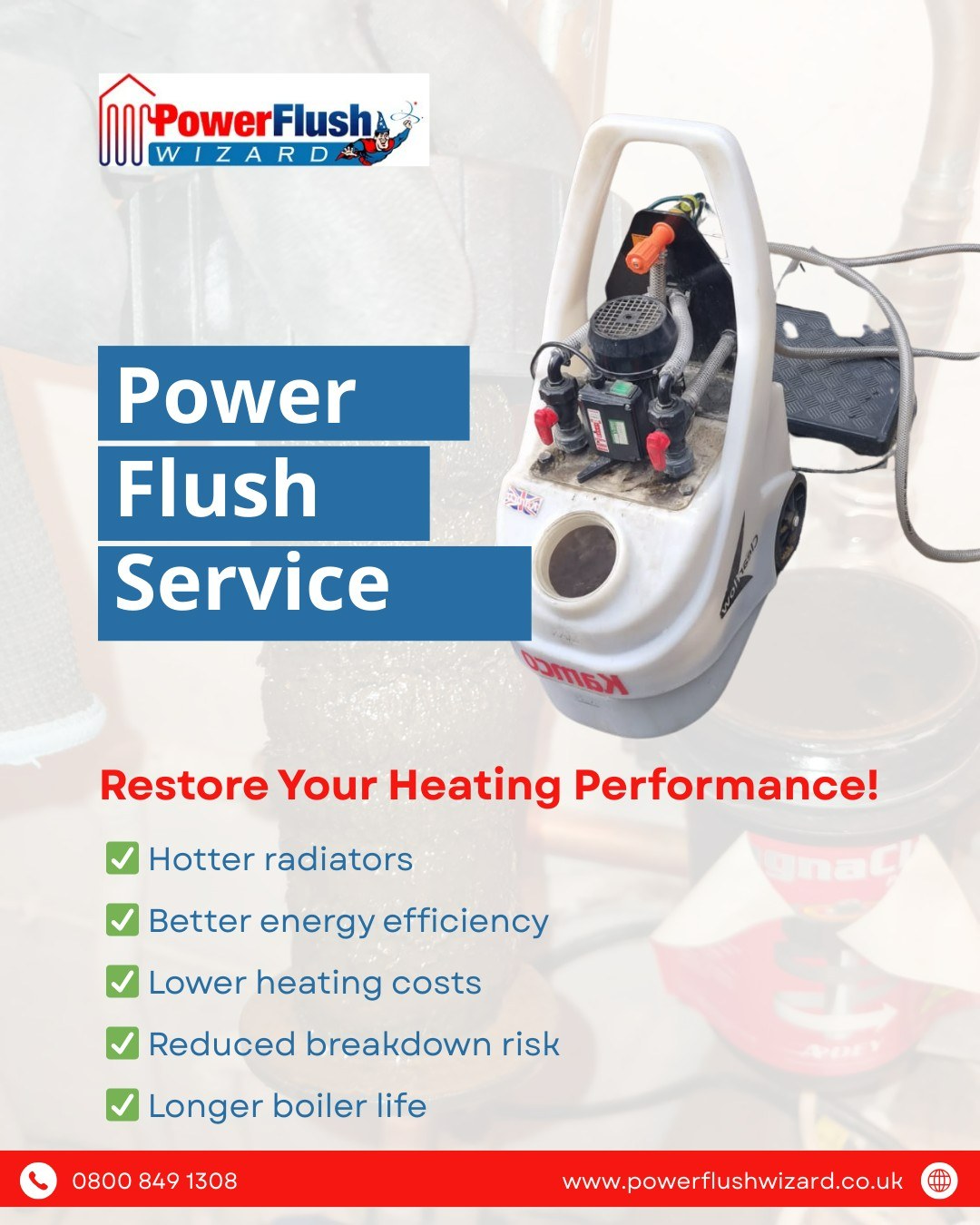 Power - 🔥 Power Flush Service — Restore Your Heating Performance! 💧 ...