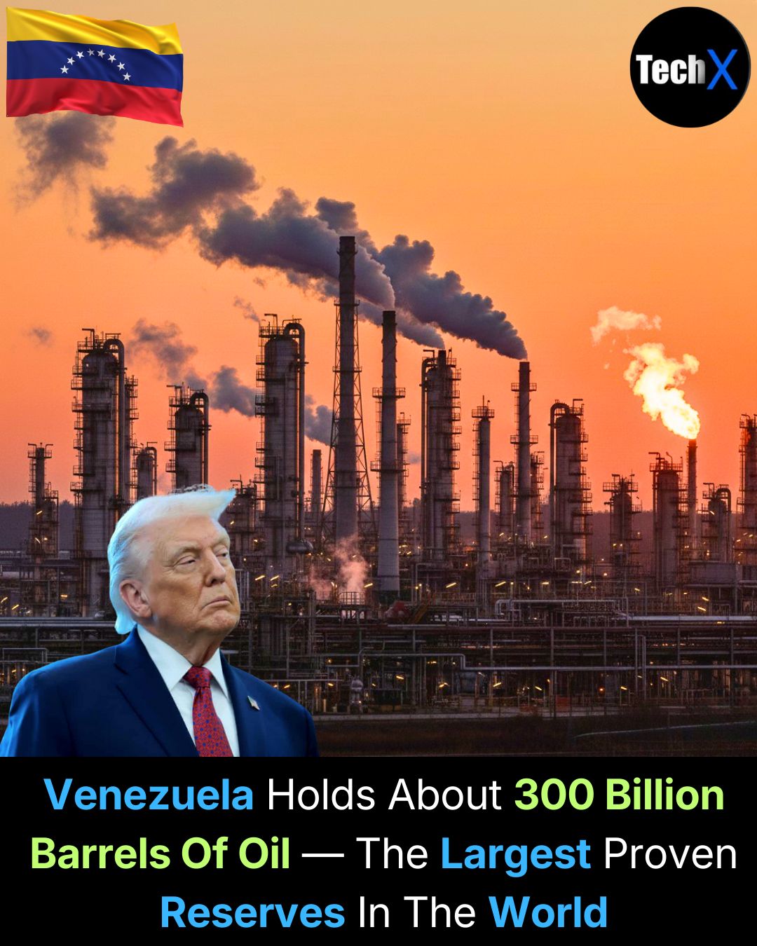 Tech - Venezuela sits atop 300 billion barrels of oil — the largest ...