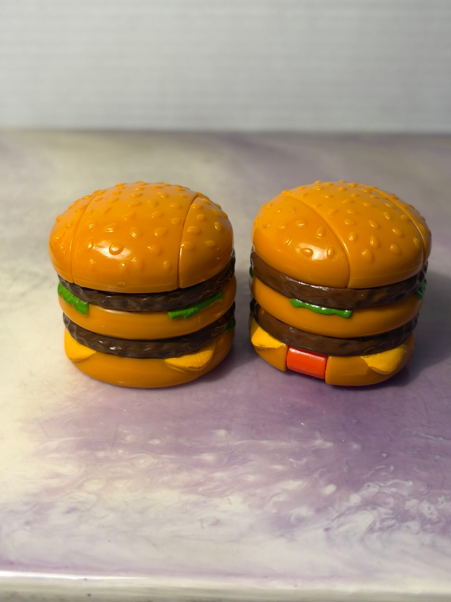 The McDino Changeables Big Mac and the Original Robot Changeable