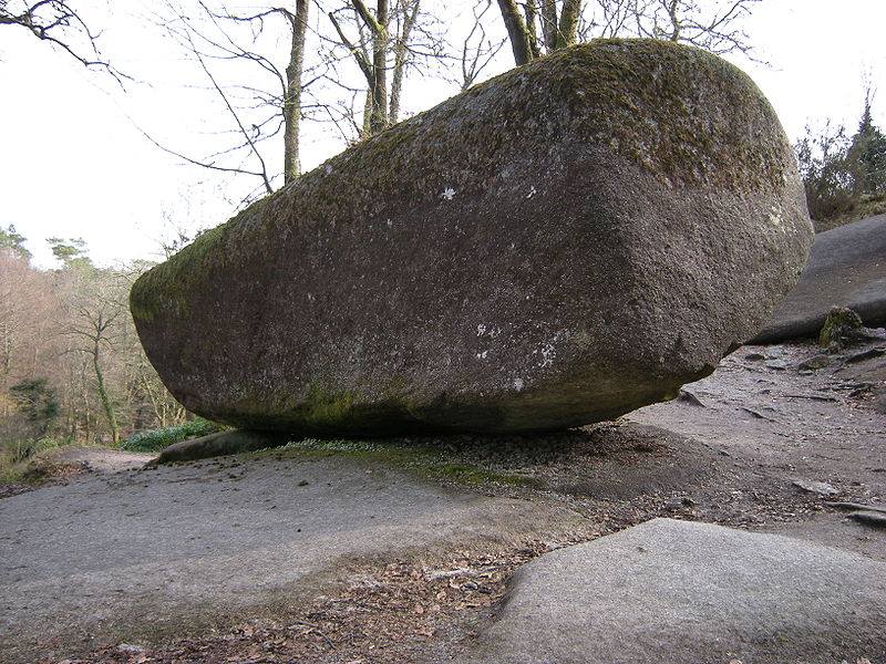 Merovingians: - HUELGOAT...'La Roche Tremblante' (The Trembling Rock ...