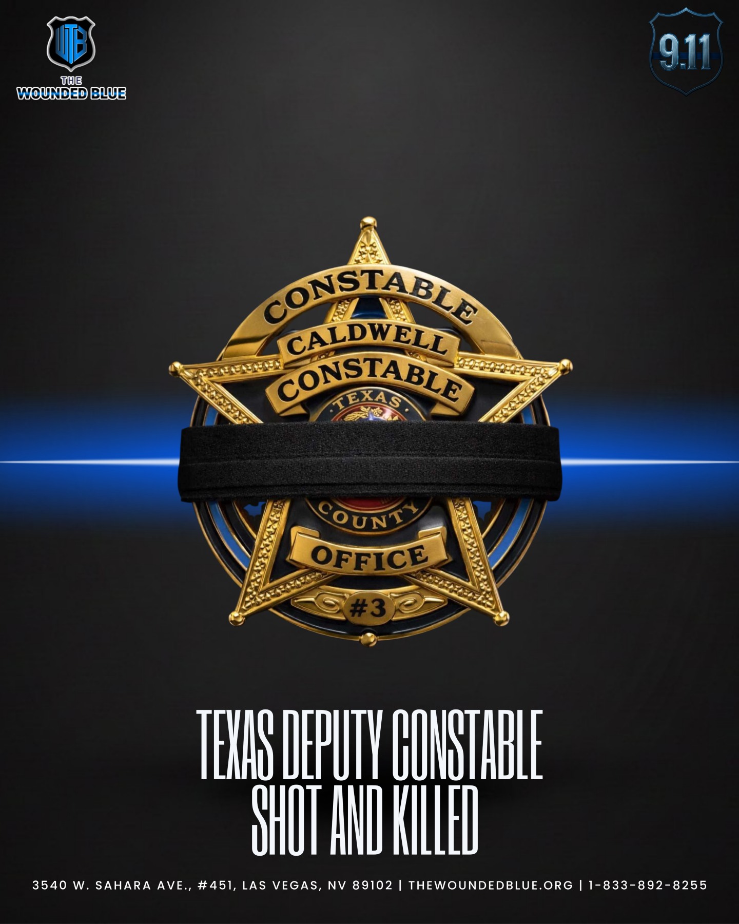 The Wounded - A Caldwell County, Texas Deputy Constable was tragically ...