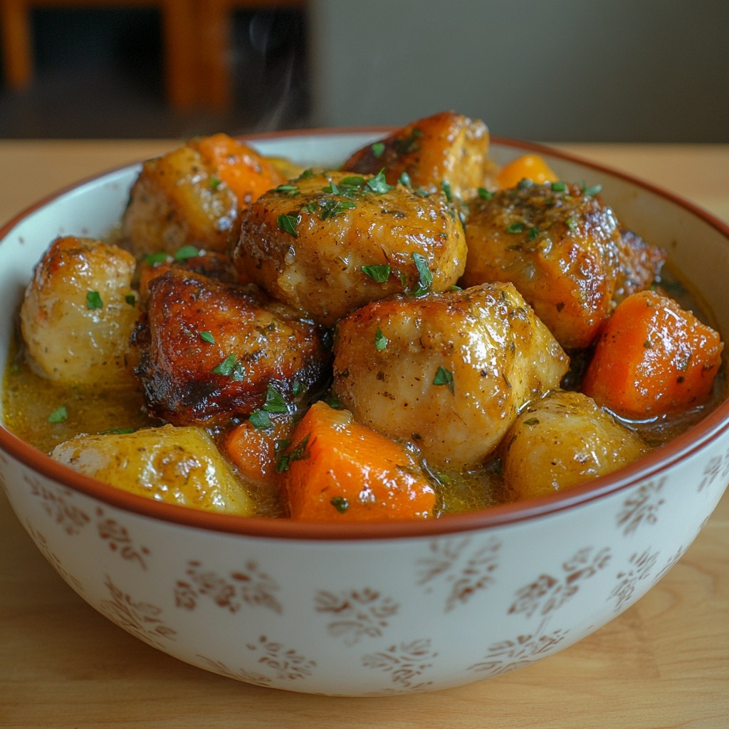 Grande - Mijoté de poulet aux pommes de terre et carottes (sauce légère ...