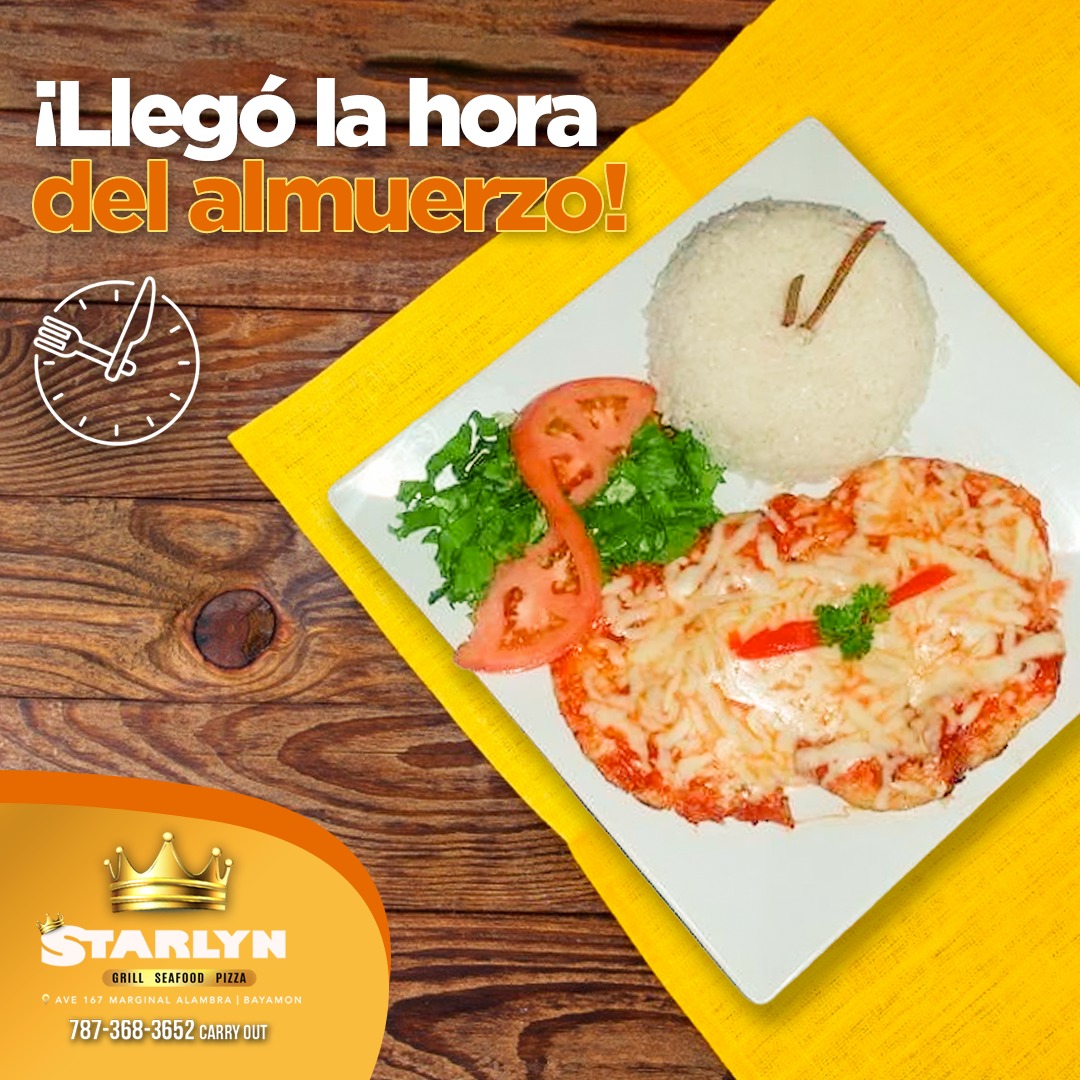 🍛 Es momento de almorzar, ¿y qué... - Starlyn Grill & Seafood