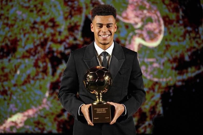 Dimension - Voici le Classement officiel du Golden Boy 2025 : •🥇Désiré ...