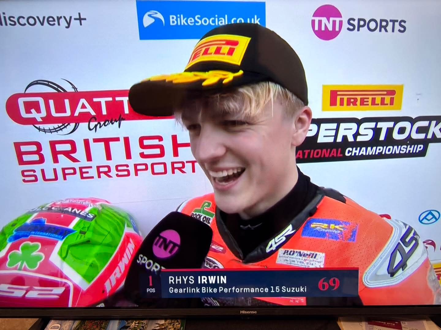 Donegal - Donegal's Rhys Irwin racing is the 2025 Quattro Group British ...