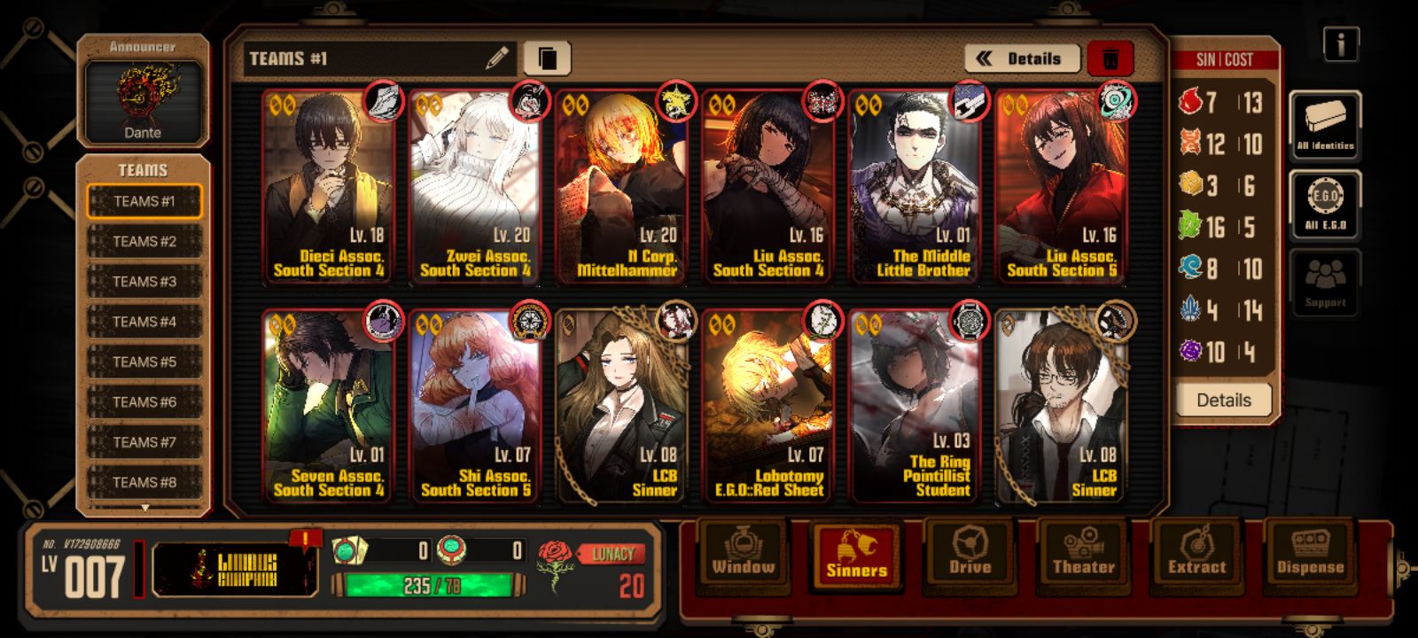 Limbus Company Việt Nam 🇻🇳 | Mình newbie, xin team để build :> | Facebook