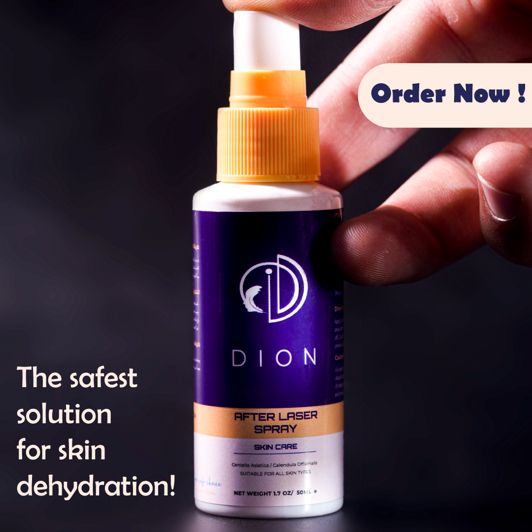 DION - ودعي قلق ما بعد الليزر من اليوم! Dion After Laser Spray هو الحل ...