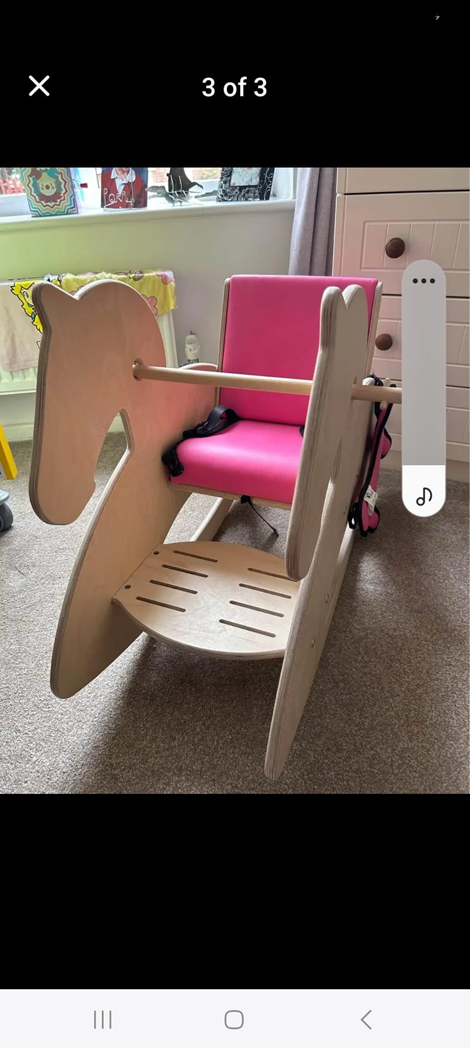 ☆Re-To☆❗❗　No.5 Who can build a custom rocking horse for a disabled child?