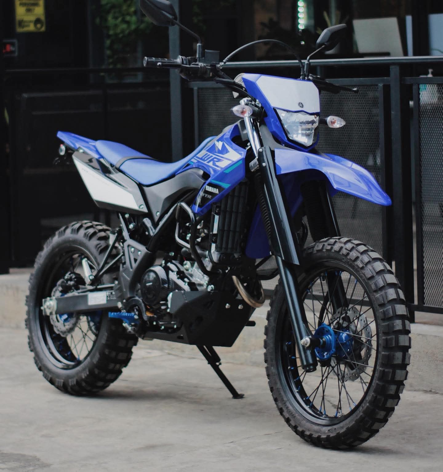 Throwback to this Yamaha WR155R built by our friends at Revolt