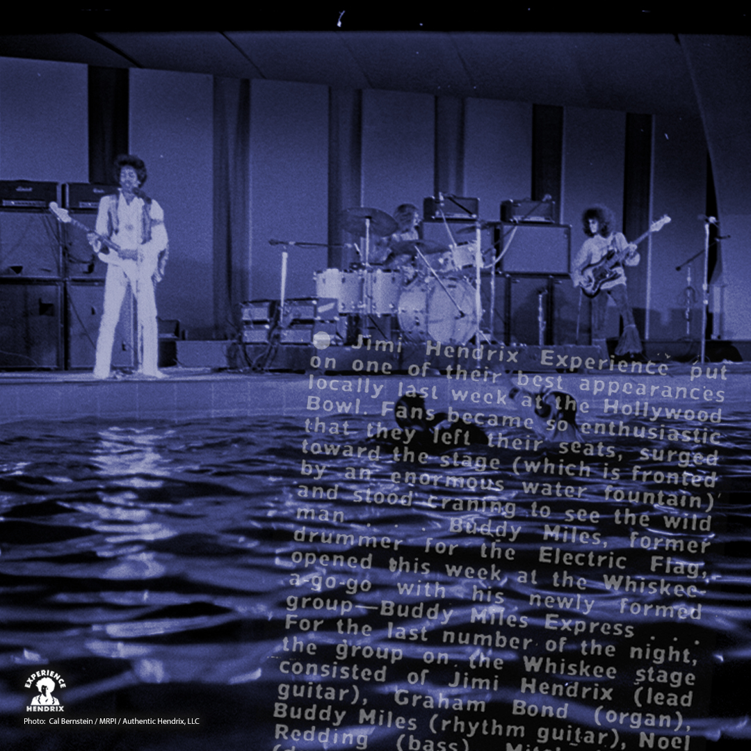 On September 14, 1968 The Jimi Hendrix Experience headlined at the