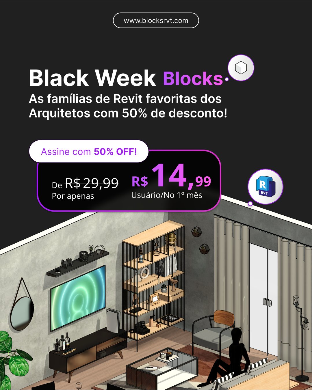 Blocks Revit - Para um arquiteto experiente, com fluxos...