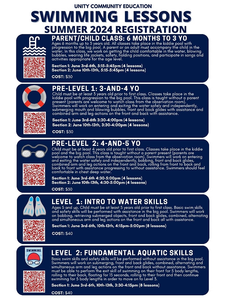 🏊‍♂️ Dive into summer fun with our... - Unity School District | Facebook