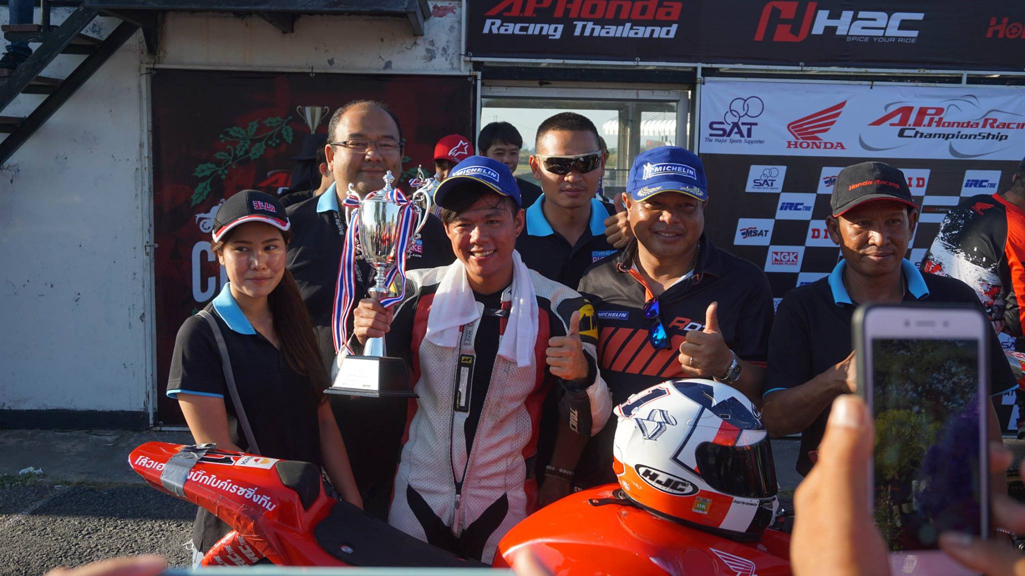 ขอแสดงความยินดี กับทีม โล้วเฮงหมง Bigbike Racing TEAM ในรายการ A.P ...