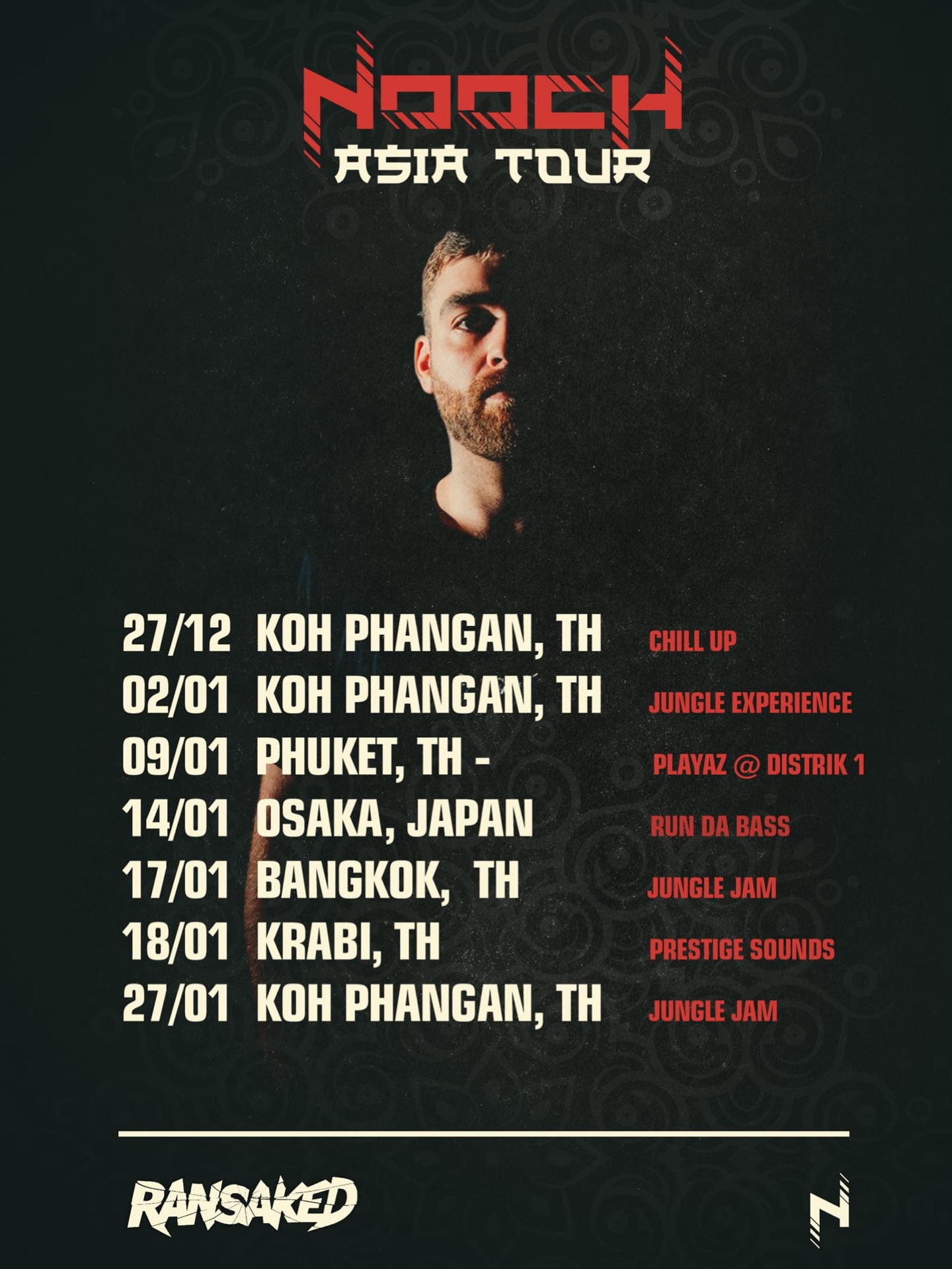 Asia Tour 2025. Christmas & New Year. I'm buzzing to head back out