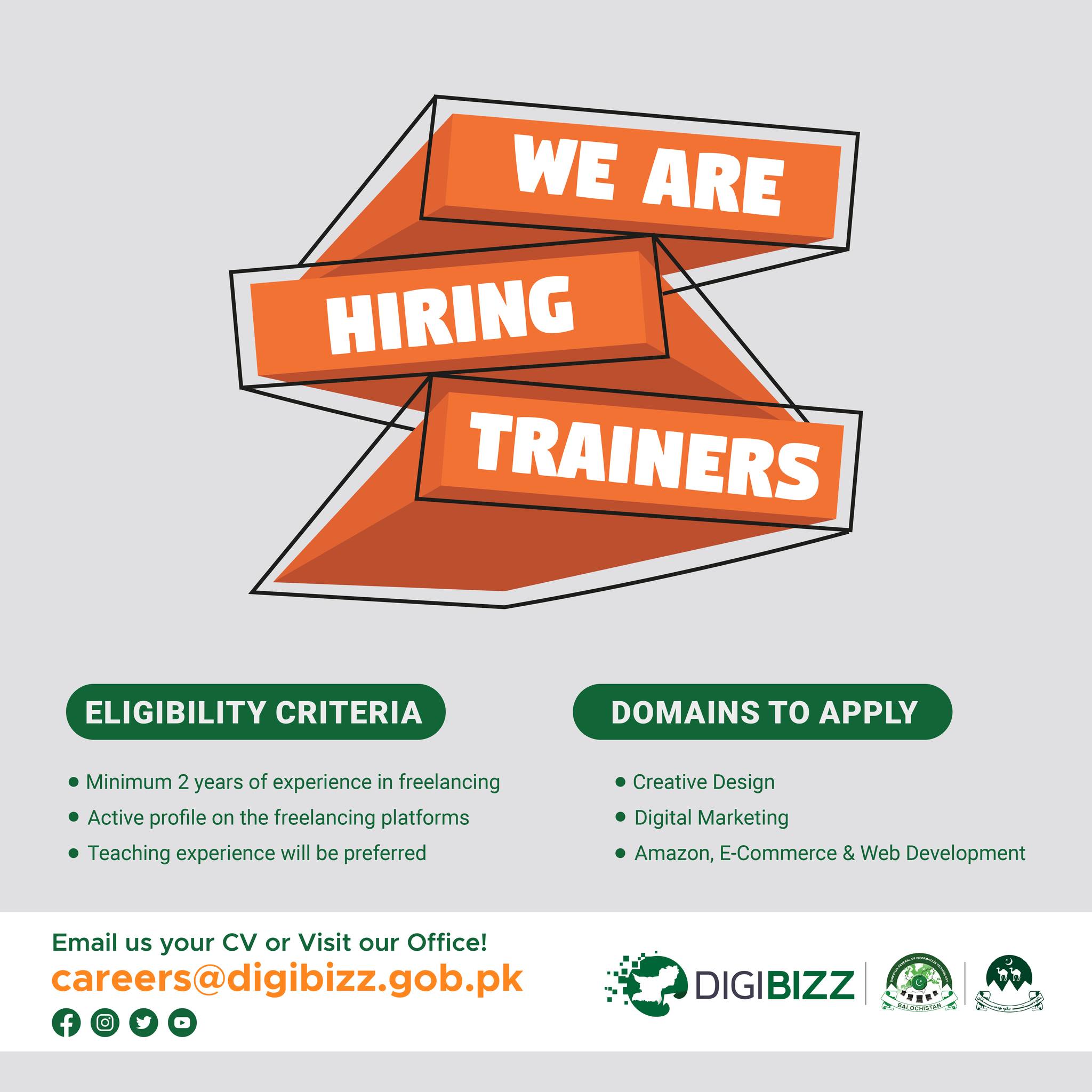🚨 DIGIBIZZ IS HIRING! 🚨 💼 Exciting... - DigiBizz Balochistan