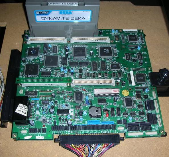 Sega ST-V Titan arcade board modifications