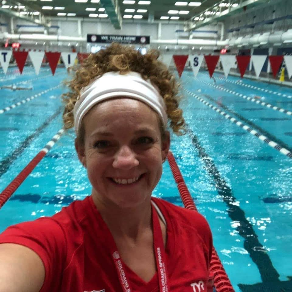 3 triathlon swimming tips for open water! 1. Turn your head toward the ...
