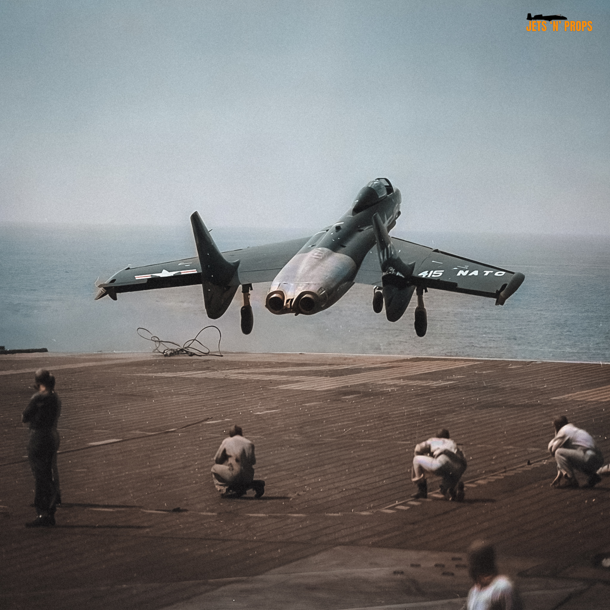 Jets 'n' Props - Launch of the first production Vought... | Facebook