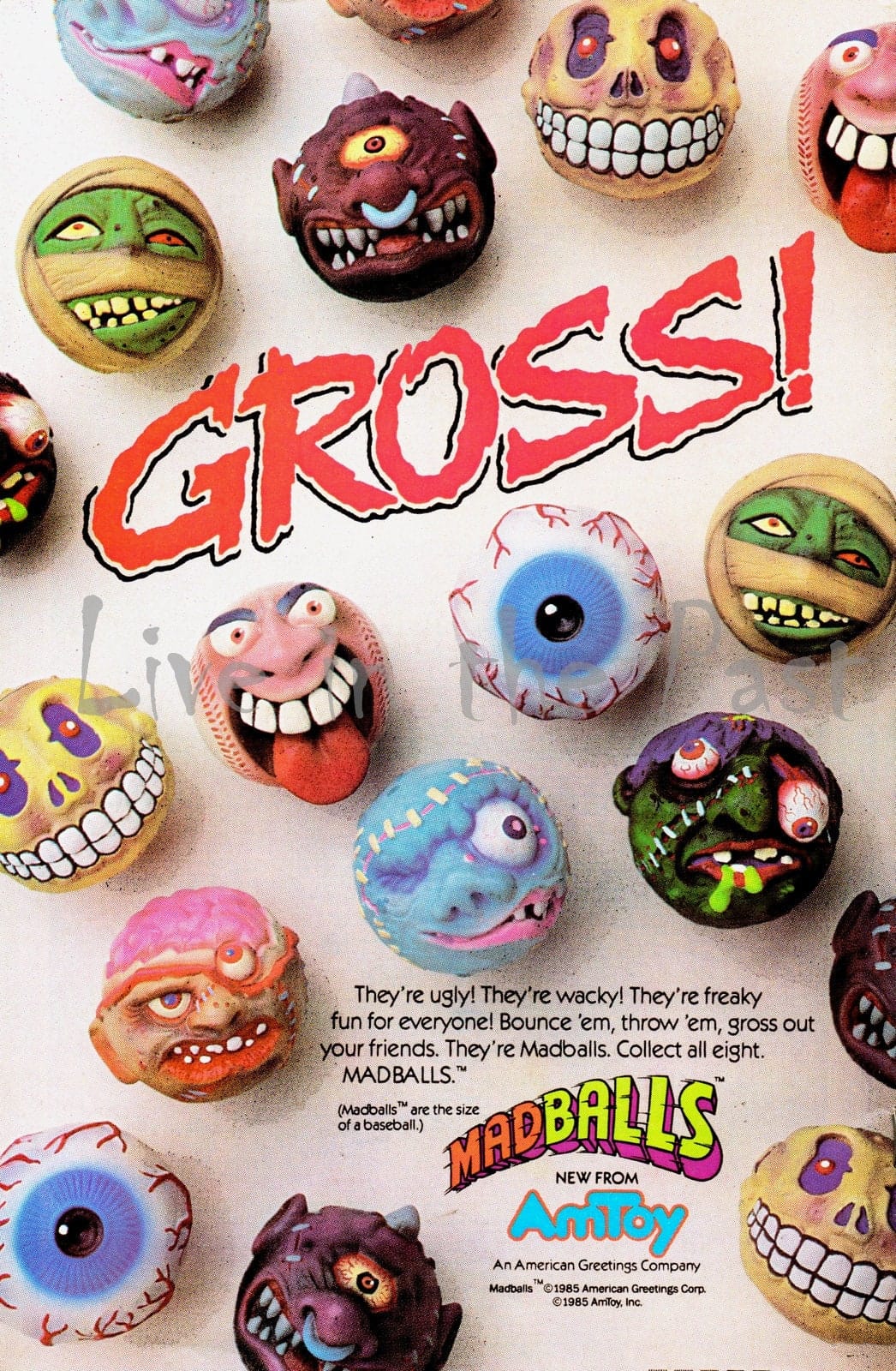 Who remembers the madballs craze of the 1980s? #80s