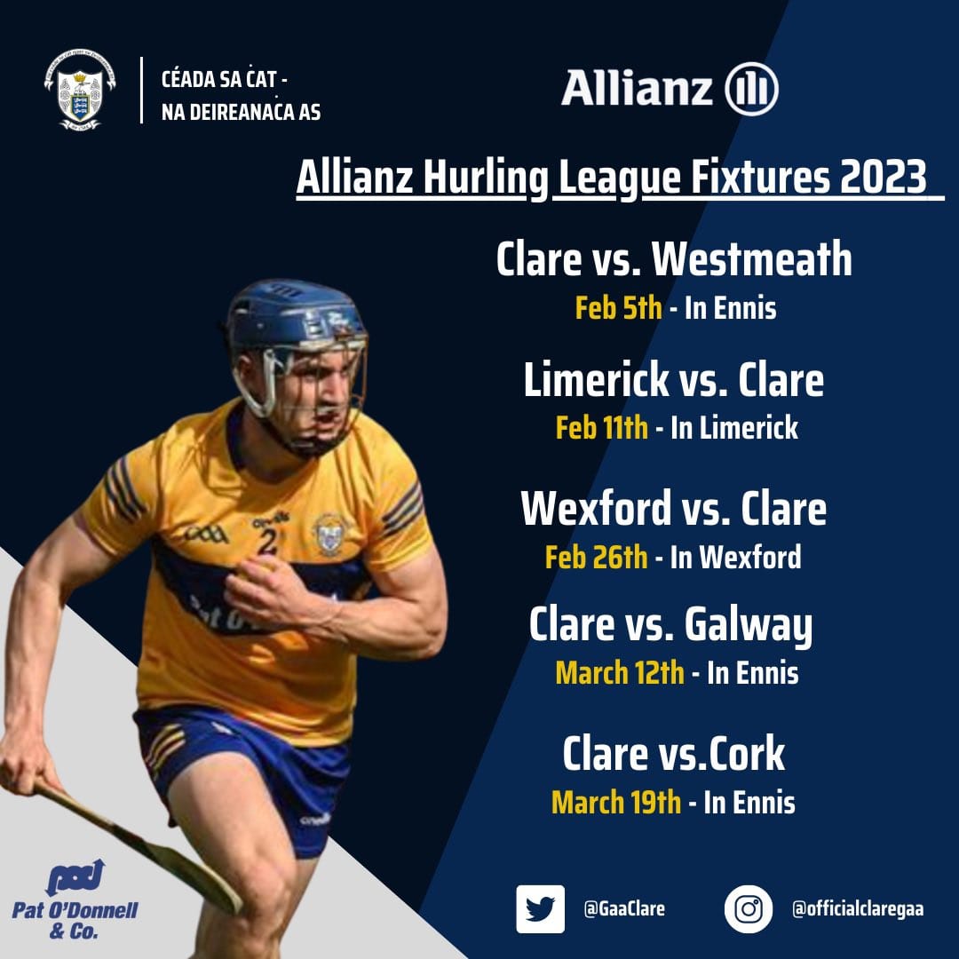 For the diaries :... - Parteen-Meelick GAA & Camogie Club