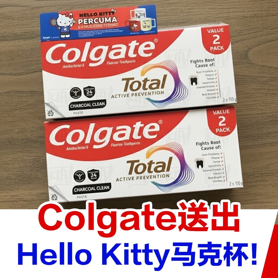 Kia！一起吃喝玩乐吧！ - Colgate 送出Hello Kitty 马克杯！ Hello Kitty... | Facebook