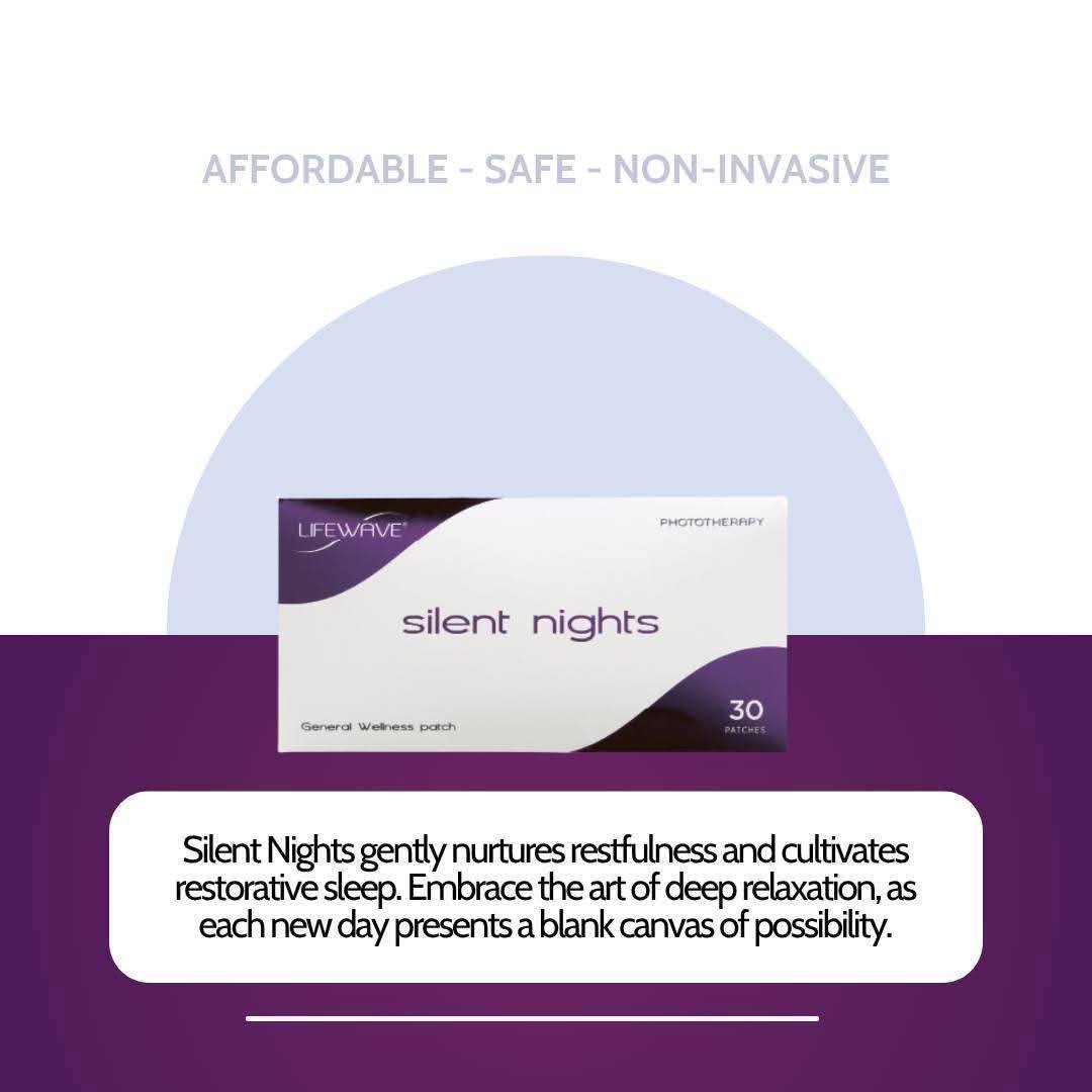 Silent night, restorative sleep. Wake up refreshed, balanced, and