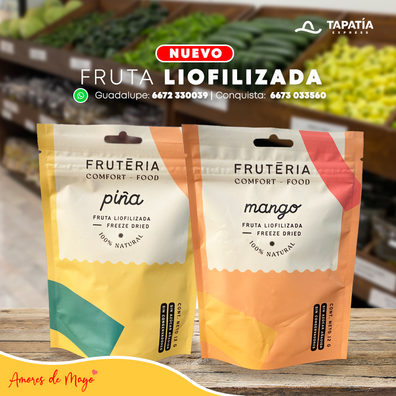 Tapatia Express - Deliciosa fruta liofilizada 🥭 🍌, sin... | Facebook
