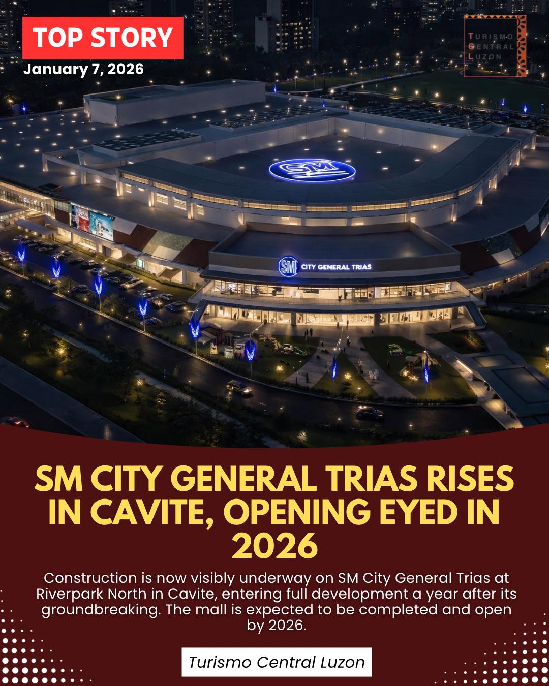 Lancaster - Exciting news, Cavite! SM City General Trias is officially ...