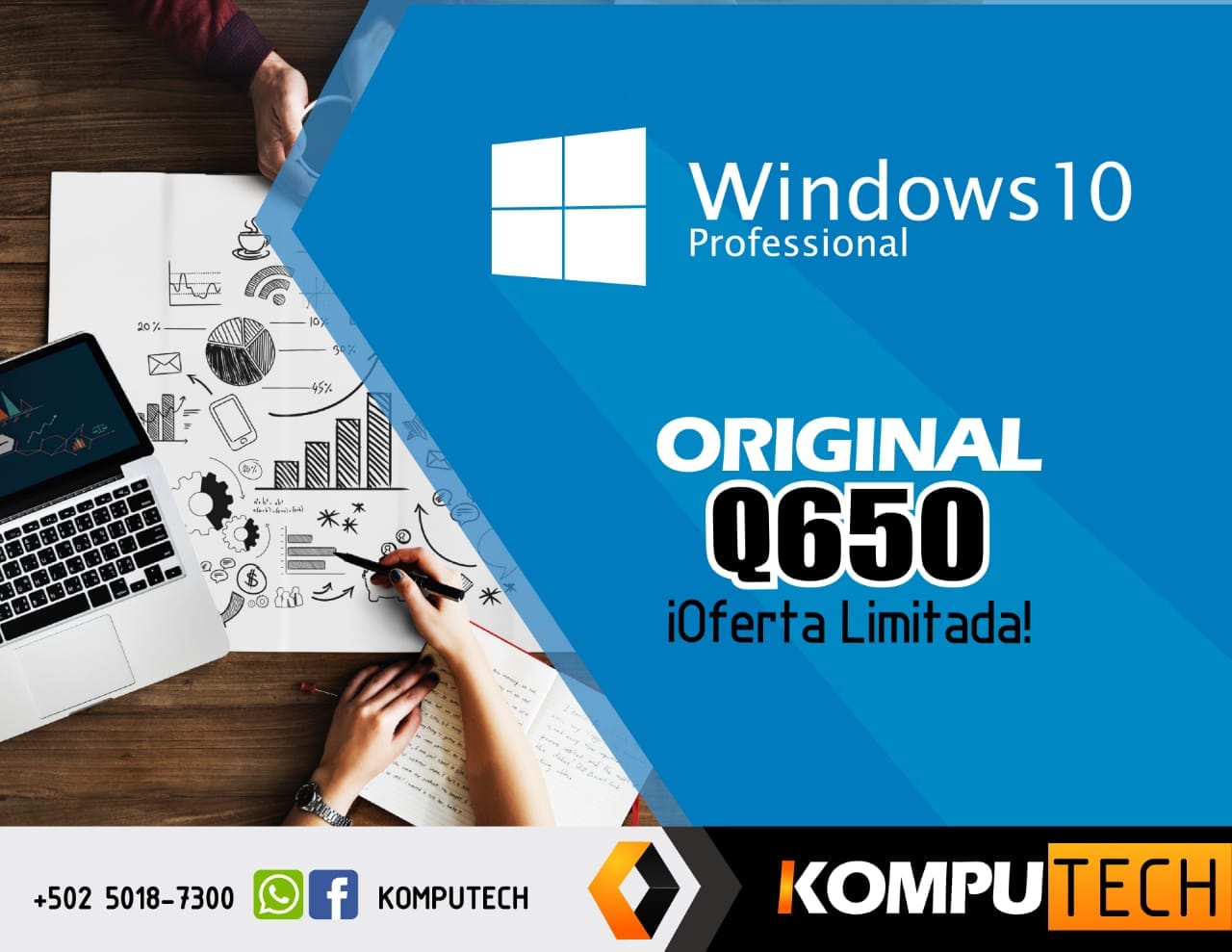 KompuTech - Llego Windows 10 Original