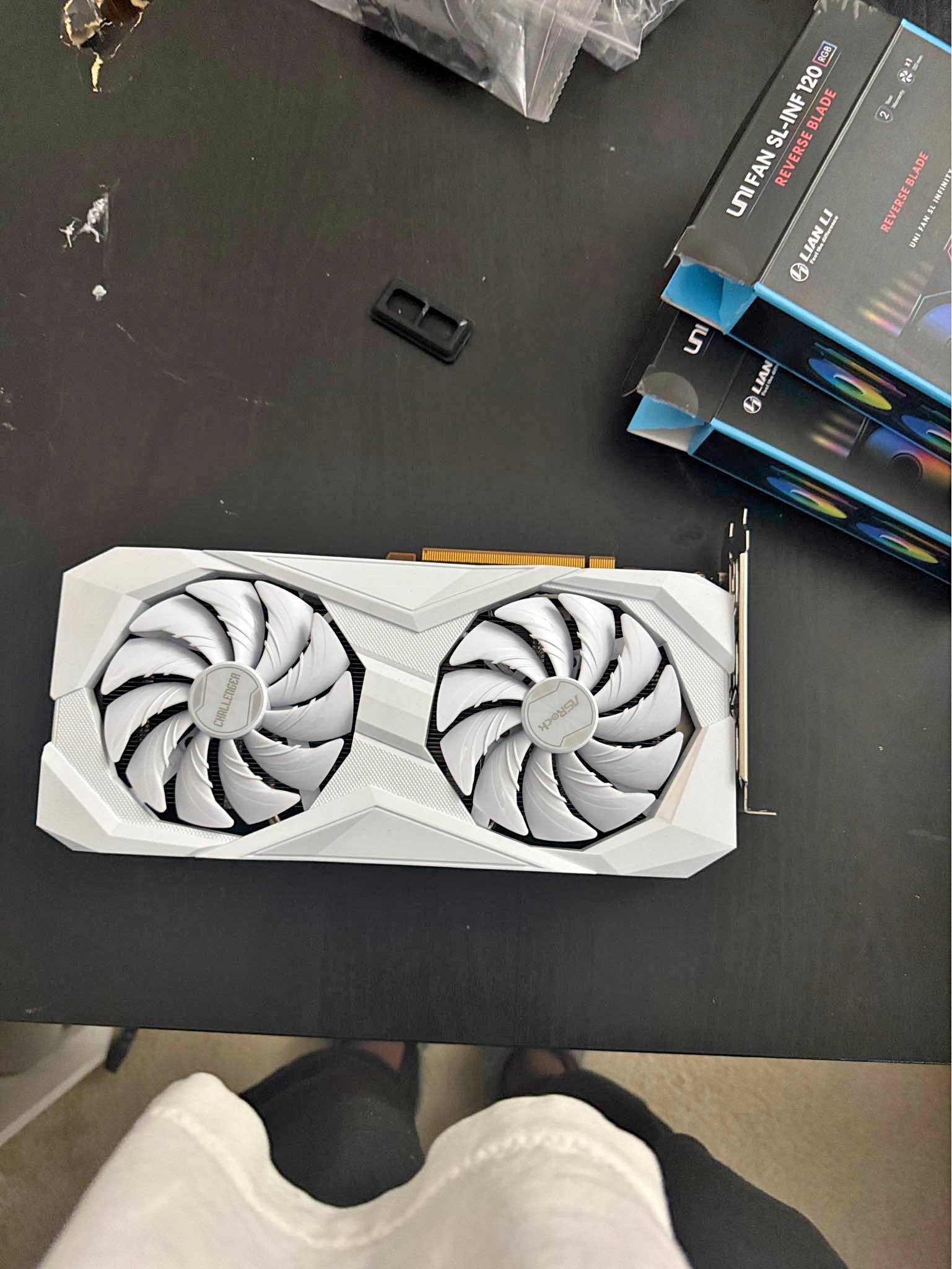 white rx6600 gpu 8gb - CPUs/Processors - Lancaster, Texas | Facebook ...