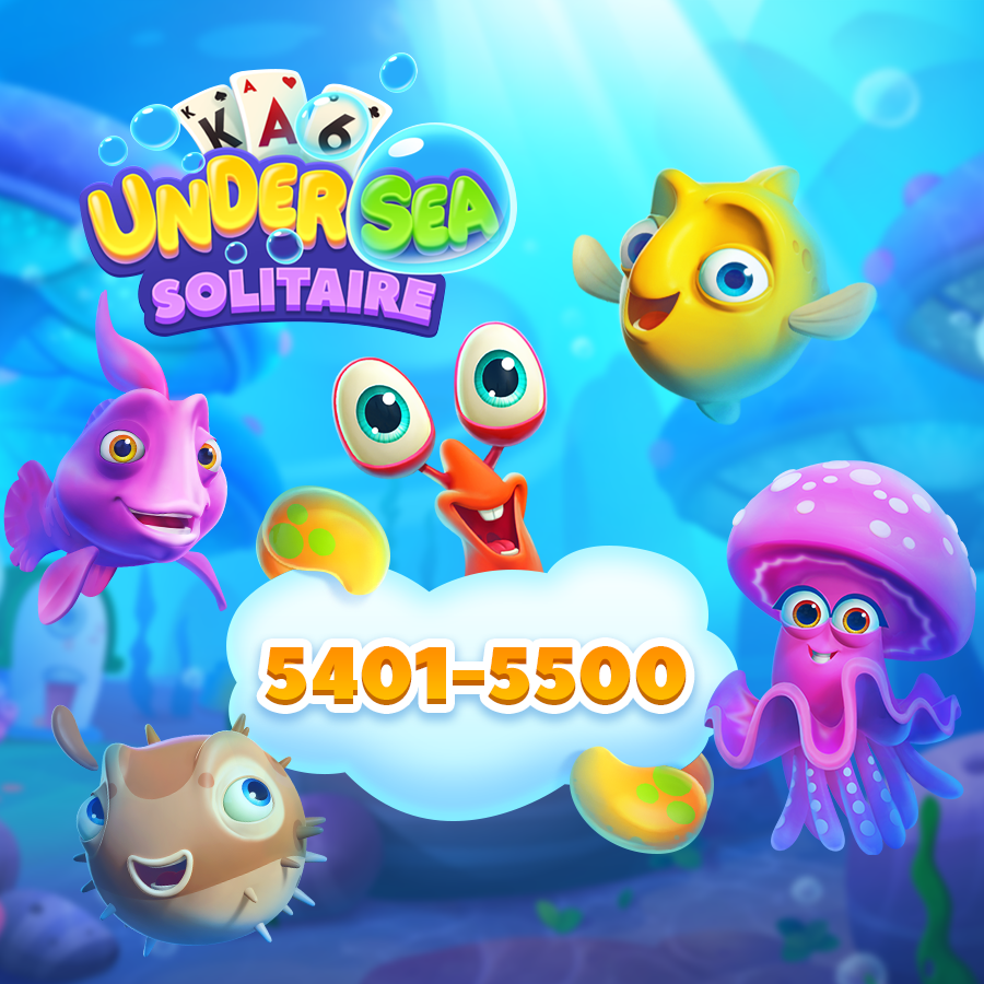 Hello, fishy friends 👋🐟... - Undersea Solitaire Tripeaks | Facebook