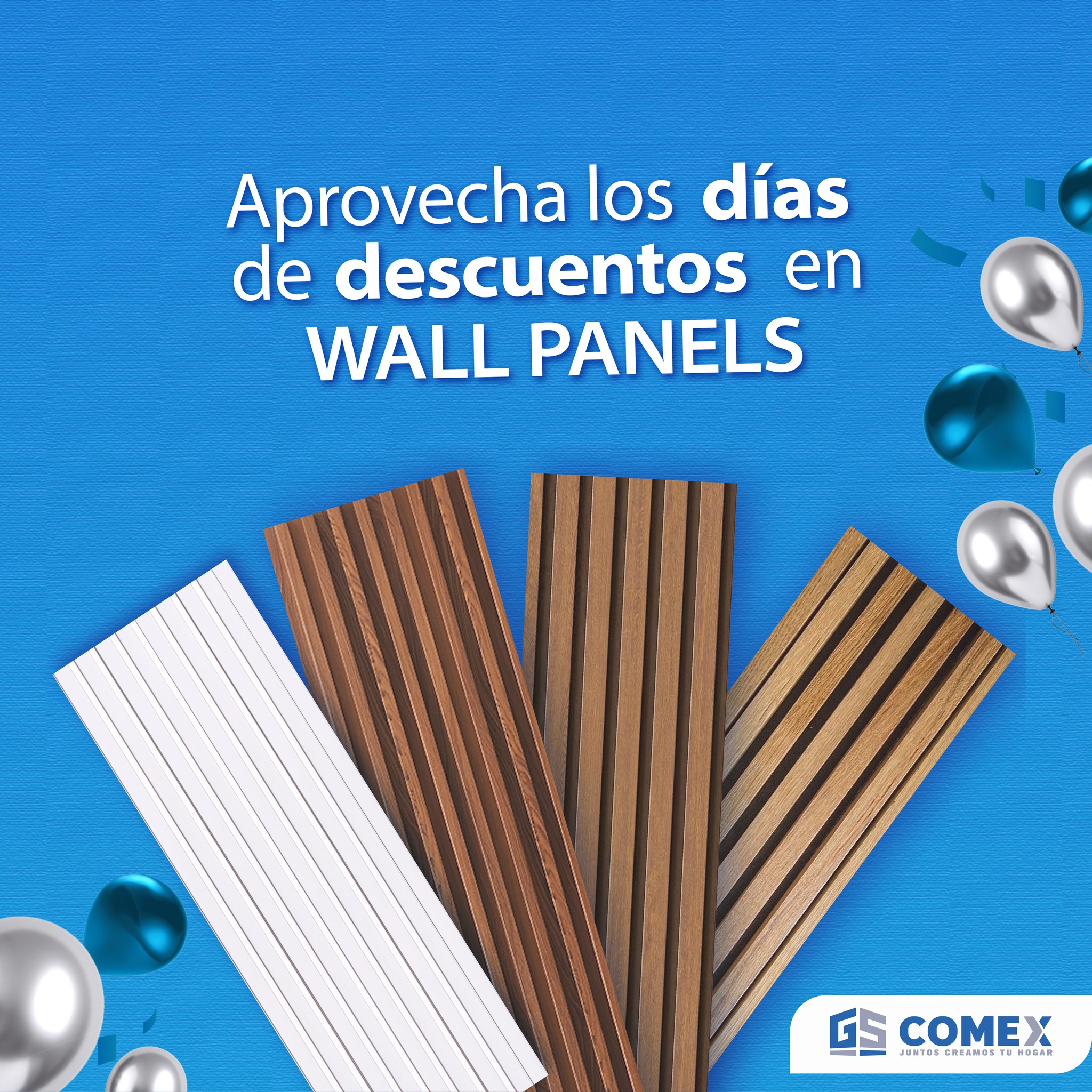GyS COMEX - 💥 ¡Increíble descuento en Wall Panel!... | Facebook